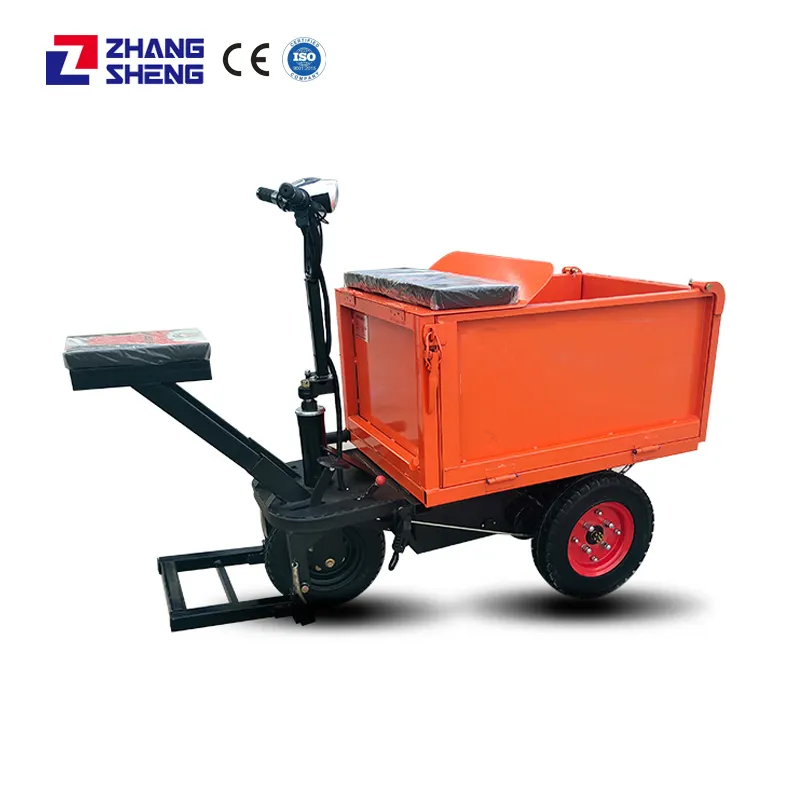 Fábrica fornecimento CE aprovado multifuncional durável elétrica dumper mini dumper