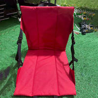 Coussin de chaise de pique-nique portable personnalisé, coussin de siège de camping extérieur, coussin de siège pliable pour stade sportif avec sangle de transport