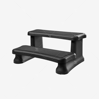 TSPK Échelle de piscine tendance et imperméable pour l'extérieur avec rangement, design moderne, marches d'escalier en PP à vendre à bas prix