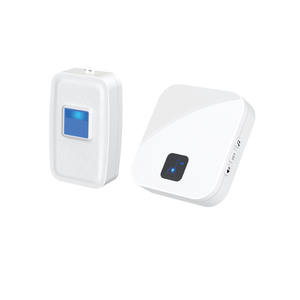 กริ่งประตูไร้สาย โรงงาน 1 ถึง 2  แบบใช้แบตเตอรี่ 2 ต่อ 2  ระยะไกล 300 เมตร  ควบคุมบ้านอัจฉริยะ  แบบไร้สาย  พร้อมไฟ LED  แบบเสียบปลั๊ก - Product Image 5