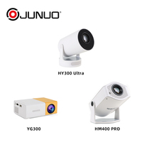 Projecteur LCD mobile mini DCOLOR YG300, portable, haute luminosité, home cinéma, sans fil, intelligent, Android 11, 4K, 1+8 Go, stéréo HIFI