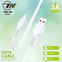Câble USB 1m 3 pieds pour accessoires de téléphone Android Câble de chargeur Vente en gros Type-C Câble de données de charge Micro USB pour iPhone