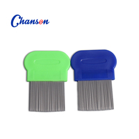 Pet Groom ing Cleaning Entfernt kleine Läuse Long Needle Shell Retriever Pin Floh Katze Hund Kamm Pet Floh Kamm