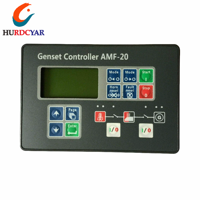 AMF20 AMF25 Diesel Generator Set Controller Compatible With Original AMF-20 AMF-25