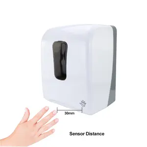 Wall mount ABS plastic automatic sensor paper towel dispenser