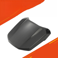 Kit de Carenado de Asiento de Fibra de Carbono para Motocicleta Trike Ryker 600 2019-2025, Cubierta Trasera del Asiento, Kit de Carrocería, Negro