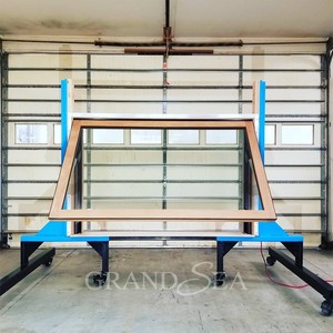 <span class=keywords><strong>Ventana</strong></span> Abatible de Doble Vidrio con Marco de Aleación de Aluminio y Amortiguador de Gas para Cocina o Bar, Tipo Comercial - Product Image 5