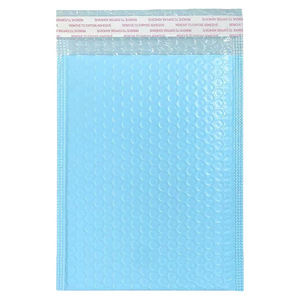 Chất lượng cao không thấm nước bong bóng bưu phẩm phong bì độn túi poly màu xanh bọc độn gửi thư Túi - Product Image 1
