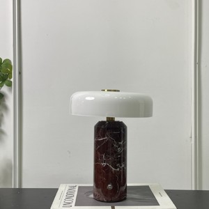 Nordic Marble Table Lamp E27 Led <b>Light</b> Source Eye Caring For Bedroom Study Living Room Decorative Use - Product Image 2