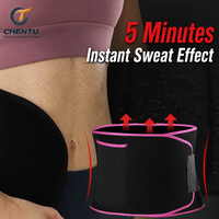 Ceinture de sudation transfrontalière en néoprène polyester absorbant la transpiration aux ions d'argent pour l'exercice, la combustion des graisses, le fitness et la course à pied