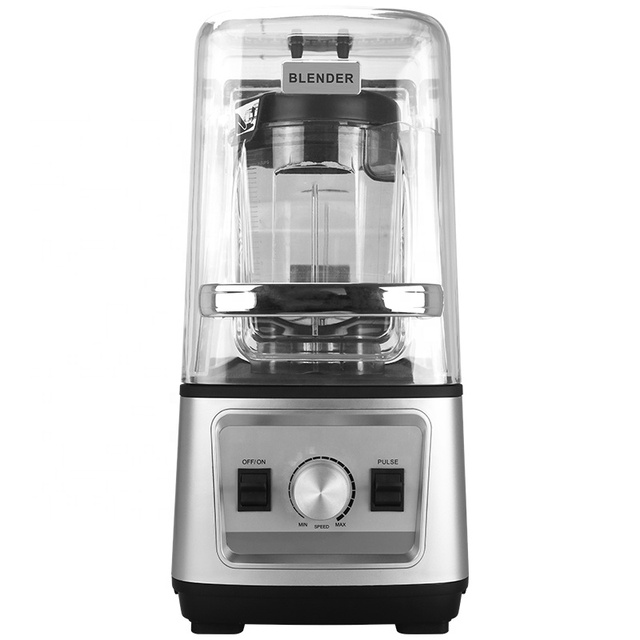 German Technology Motor Commercial Food Blender Heavy Duty 2500w Buchymix Table Blender Grinder with Sound Cover Enclosure