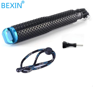 Bexin nóng bán Khả năng mở rộng 4 phần hợp kim nhôm Tự Chân Dung thanh chân đơn cầm tay - Product Image 1