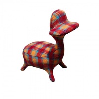 Nordischer Enten-Design Polster-Liegesessel, bequeme Rollstühle für Wohnzimmer, Schlafzimmer, Küche und Esszimmer