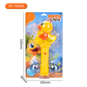 Machine à bulles d'été pour enfants, 6 trous, bâton à bulles en forme de canard avec lumière, jouet pour la plage, le parc, les fêtes, cadeau pour enfants - Product Image 6