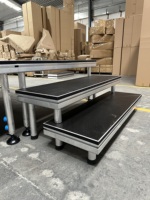 Plate-forme de scène portable GT Stage Deck 2m X 2m avec 200mm de hauteur
