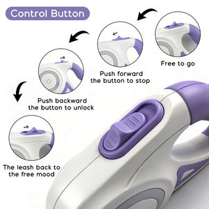 Correa de perro de plomo retráctil automática cómoda para perros pequeños y medianos Característica sostenible - Product Image 4
