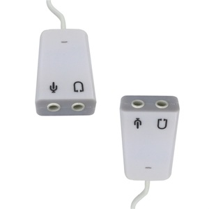 New Sienoc USB 2.0 <strong>Virtual</strong> 7.1 Channel Xear 3D External USB Sound <strong>Card</strong> Audio Adapter for Windows XP Win 7 8 Linux Vista Mac OS - Product Image 2