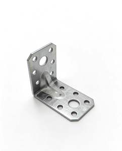 תושבת קיר מתכת מצופה אבץ חד-צדדית באיכות גבוהה עם מבנה יציב ותמיכה חזקה לרהיטים סטנדרטיים - Product Image 4