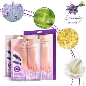 Masque exfoliant hydratant naturel pour les pieds, masque exfoliant pelable pour les pieds, marque privée, masque exfoliant doux pour les pieds - Product Image 5