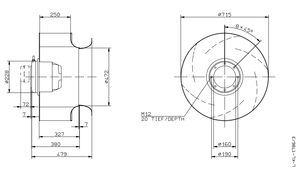 Ventiladores de Refrigeración de Alto Rendimiento RH71M-6DK.7Q.1R para Refrigeración Industrial - Product Image 3