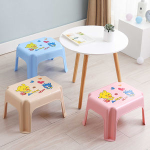 Taburete de Baño de Plástico Grueso para Adultos y Niños, Pequeño, Resistente, Colorido, Apilable - Product Image 2