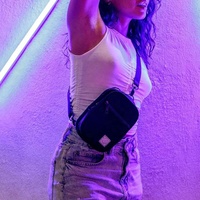 Sac banane de voyage pour femme, sac à bandoulière multifonctionnel personnalisé, petit sac messager pour femme
