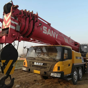 Grue mobile d'occasion Sany 100 tonnes de haute qualité, hydraulique d'origine, fonctionnement fiable pour les travaux sur chantier - Product Image 1