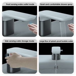 JOMOO Reddot Award Winner Smart Touchless Sensor Robinets de lavabo Mélangeur électronique Auto Sensor DC Power Bathroom Smart Tap - Product Image 4