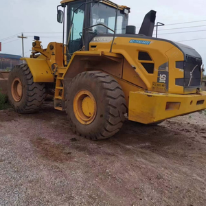 Chargeuse-pelleteuse Volvo L105 d'occasion avec moteur Caterpillar, 6 tonnes, engin de construction avec pompe, prix réduit à vendre - Product Image 1