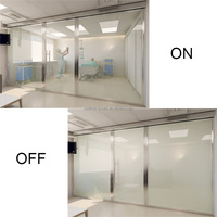 Película Inteligente PDLC con Transparencia del 91%, Vidrio Inteligente Conmutable para Automatización del Hogar, Tinte Eléctrico para Ventanas, para Uso en Oficinas y Hogares