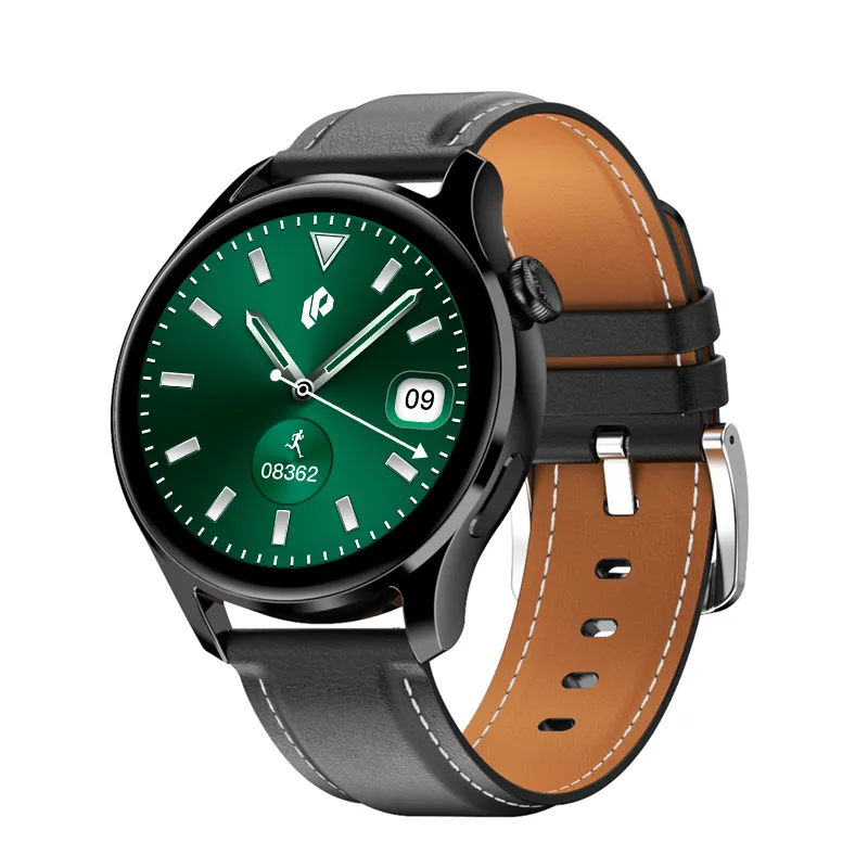 Yeni tasarım Smartwatch Gen3 1.28 inç yuvarlak dokunmatik ekranlı akıllı saat su geçirmez RDFit app çinko alaşımlı malzeme