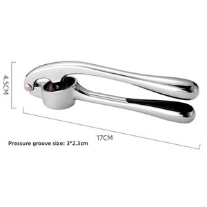 Manual Household Zinc Alloy Mini <b>Fruit</b> & <b>Vegetable</b> Press Paste Maker for Ginger & Walnut Cracker Hand-Operated Garlic <b>Tool</b> - Product Image 6