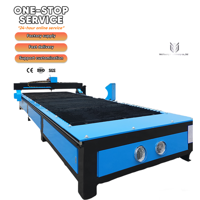 Customizable High Efficiency Desktop CNC System Plasma Cutting Machine 1560 Factory Direct for Iron Sheet Cutting 40mm Carbon
