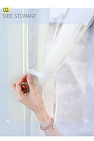 Rideau de porte en maille anti-moustique au design moderne Porte magnétique à aimant puissant pour salle de bain ou hôtel Vente en gros