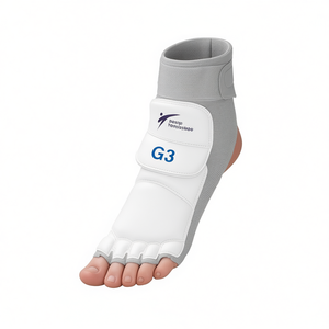 Custom Branding Plus Sizes Comfortable WTF Approved Foot Protector 30 Sensors Judo BJJ Taekwondo Karate Waterproof Electronic - Product Image 1