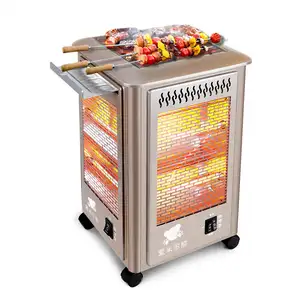 Wholesale Fast Uniform Safe Bbq Grill Portable Mini Five-Sided Electric Heater