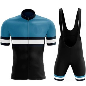 Custom Plus Size Unisex Four-Way Stretch <b>Cycling</b> Clothing <b>Cycling</b> Kit Breathable Quick Dry Polyester Team Bike Jersey Bib Shorts - Product Image 4