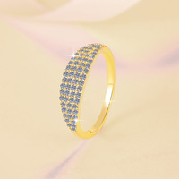 Anillo de Plata de Ley 925 con Moissanita, Estilo Minimalista de Lujo, Venta al Por Mayor, Joyería Fina de Moda para Chicas