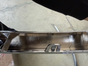 Nuevo Original a Bajo <span class=keywords><strong>Precio</strong></span>, BELG507J1 BELG507K1 BELG50711 BCKB51730A BELG51730, Moldura Cromada para Faro Delantero Izquierdo y Derecho para Mazda 3 - Product Image 3