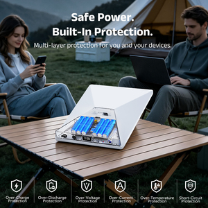 Batterie externe Starlink Mini pour le camping, les voyages hors réseau, 99Wh 27500mAh, entrée/sortie USB-C, écran LCD, OEM - Product Image 6