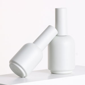 5ml-18ml <span class=keywords><strong>prix</strong></span> d'usine bouteille d'ongle usine blanc vide Gel vernis bouteille verre vernis à <span class=keywords><strong>ongles</strong></span> conteneur avec couvercles de brosse - Product Image 1
