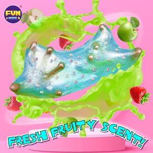 Kit de slime moelleux pour filles, slime en mousse, jouets anti-stress lumineux pour enfants, kit de slime - Product Image 6