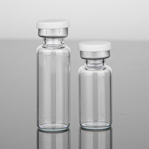 ขวดแก้วทรงกระบอกขายดี ขนาด 5 มล. 10 มล. 12 มล. 15 มล. 20 มล. 25 มล. 30 มล. ขวดแก้วโบโรซิลิเกตสำหรับยา - Product Image 4