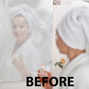 120V 60Hz Circular <b>Mirror</b> Defogger Electric Waterproof LED Wall-Mounted Anti-Fog <b>Mirror</b> Demister <b>For</b> Bathroom - Product Image 3