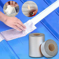 Yüksek Kaliteli Kendinden Yapışkanlı Alüminyum Kaplı Bütil Bant 0.4 UV Dayanımlı