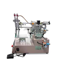 Impresora de Pantalla Plana Semiautomática de Escritorio, Máquina de Serigrafía Plana para Ropa, Plantillas, Cuero y Tela