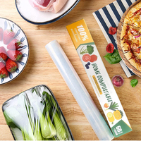 Fabrication en Chine vente chaude jetable zéro déchet 100% biodégradable durable fécule de maïs maison compostable enveloppes étirables