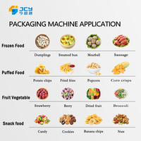 Máquina Multifuncional Automática para Pesar y Empacar Pollo Frito en Bolsas, Pollo Congelado IQF