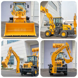 Escavatore Articolato 4t con Caricatore a Ruote, Alta Efficienza, Diesel Idraulico, Elevata Potenza di Scavo per Uso Comunale - Product Image 3
