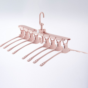 New Product Space Saving <strong>Storage</strong> Drying Racks Multipurpose Foldable Magic Clothes <strong>Hangers</strong> Plastic <strong>Organizer</strong> - Product Image 6